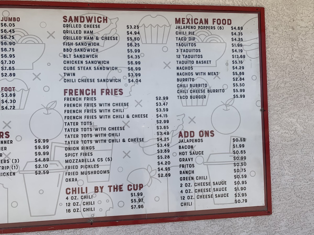 Pat's Twin Cronnie Menu - Image 3