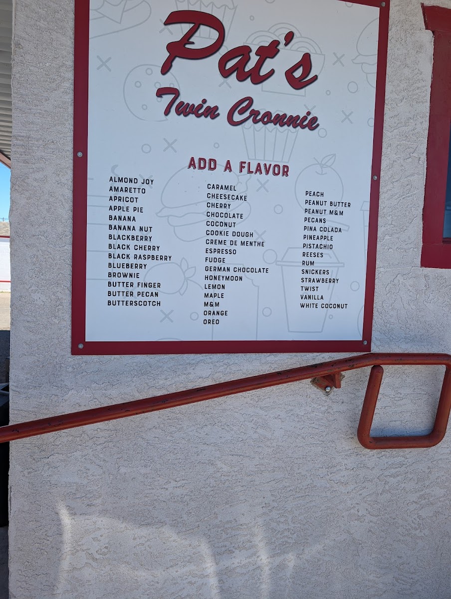 Pat's Twin Cronnie Menu - Image 5
